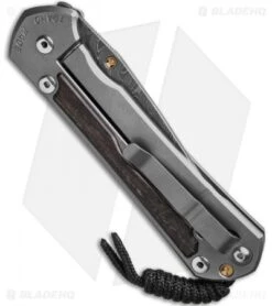 Chris Reeve Large Sebenza 31 Bog Oak (3.62" Boomerang Damascus) Right Hand -Knives Store Chris Reeve Large Sebenza 31 Bog Oak Boomerang Damascus Right Hand BHQ 137818 td side 2