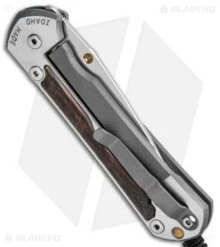 Chris Reeve Large Sebenza 31 MagnaCut Frame Lock Knife Bog Oak (3.625" SW) 8 Chris Reeve Large Sebenza 31 MagnaCut Frame Lock Knife Bog Oak (3.625" SW) -Knives Store Chris Reeve Large Sebenza 31 Bog Oak Double Single Lug Satin BHQ 98948 jr side