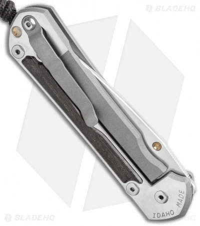 Chris Reeve Left-Hand Large Sebenza 31 Knife Bog Oak (3.625" Satin) 5 Chris Reeve Left-Hand Large Sebenza 31 Knife Bog Oak (3.625" Satin) - Image 3