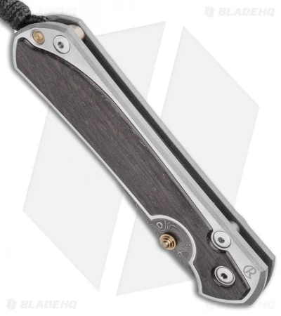 Chris Reeve Left-Hand Large Sebenza 31 Bog Oak (3.625" Raindrop Damascus) 4 Chris Reeve Left-Hand Large Sebenza 31 Bog Oak (3.625" Raindrop Damascus) - Image 2