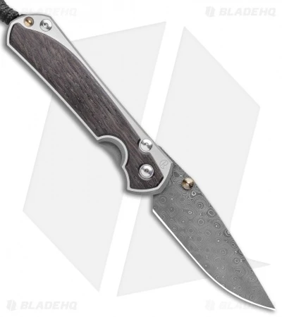 Chris Reeve Left-Hand Large Sebenza 31 Bog Oak (3.625" Raindrop Damascus) 3 Chris Reeve Left-Hand Large Sebenza 31 Bog Oak (3.625" Raindrop Damascus)