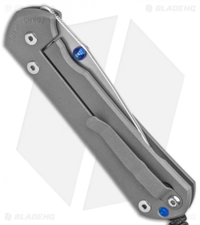 Chris Reeve Large Sebenza 31 Frame Lock Knife Titanium (3.625" SW Double Lug) 5 Chris Reeve Large Sebenza 31 Frame Lock Knife Titanium (3.625" SW Double Lug) - Image 3