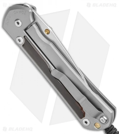 Chris Reeve Large Sebenza 31 Frame Lock Knife Macassar Ebony (3.625" Satin) 5 Chris Reeve Large Sebenza 31 Frame Lock Knife Macassar Ebony (3.625" Satin) - Image 3