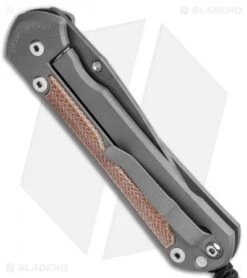 Chris Reeve Large Sebenza 31 Natural Micarta Ladder Damascus -Knives Store Chris Reeve Large Sebenza 31 FL Natural Micarta Ladder Damascus BHQ 98942 jr side