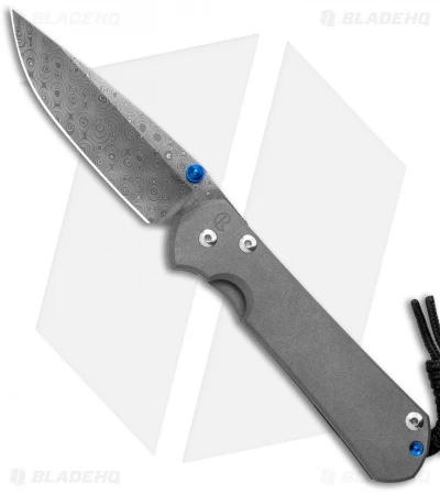 Chris Reeve Large Sebenza 31 Frame Lock Knife Ti (3.625" Raindrop Damascus) 3 Chris Reeve Large Sebenza 31 Frame Lock Knife Ti (3.625" Raindrop Damascus)