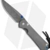 Chris Reeve Large Sebenza 31 Frame Lock Knife Ti (3.625" Boomerang Damascus)