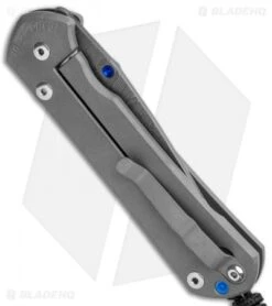 Chris Reeve Large Sebenza 31 Frame Lock Knife Titanium (3.625" Ladder Damascus) 8 Chris Reeve Large Sebenza 31 Frame Lock Knife Titanium (3.625" Ladder Damascus) -Knives Store Chris Reeve Large Sebenza 31 FL Ti Ladder Damascus BHQ 99025 jr side