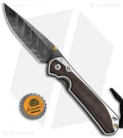 Chris Reeve Large Sebenza 31 Knife Macassar Ebony (3.6" Boomerang Damascus) -Knives Store Chris Reeve Large Sebenza 31 Macassar Ebony Bommerang Damascus BHQ 118843 jr bottlecap