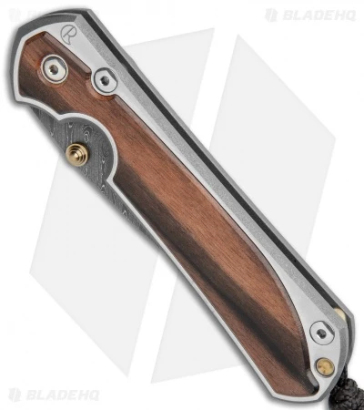 Chris Reeve Large Sebenza 31 Knife Macassar Ebony Boomerang Dam Dbl Lug (3.625") 4 Chris Reeve Large Sebenza 31 Knife Macassar Ebony Boomerang Dam Dbl Lug (3.625") - Image 2