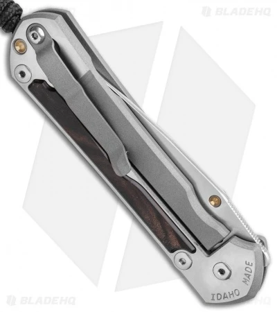 Chris Reeve Left-Hand Large Sebenza 31 Knife Macassar Ebony (3.625" Satin) 5 Chris Reeve Left-Hand Large Sebenza 31 Knife Macassar Ebony (3.625" Satin) - Image 3