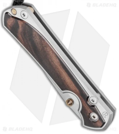 Chris Reeve Left-Hand Large Sebenza 31 Knife Macassar Ebony (3.625" Satin) 4 Chris Reeve Left-Hand Large Sebenza 31 Knife Macassar Ebony (3.625" Satin) - Image 2