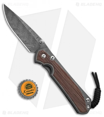 Chris Reeve Large Sebenza 31 Natural Micarta Boomerang Damascus Double Lug 6 Chris Reeve Large Sebenza 31 Natural Micarta Boomerang Damascus Double Lug - Image 4