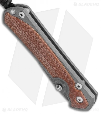 Chris Reeve Left Hand Large Sebenza 31 Natural Micarta Raindrop Damascus 4 Chris Reeve Left Hand Large Sebenza 31 Natural Micarta Raindrop Damascus - Image 2