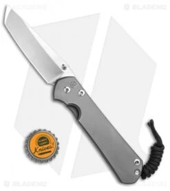 Chris Reeve Large Sebenza 31 Tanto Knife BB Ti (3.5" SW) 9 Chris Reeve Large Sebenza 31 Tanto Knife BB Ti (3.5" SW) -Knives Store Chris Reeve Large Sebenza 31 Tanto Frame Lock Knife 3in 5cm Stonewash BHQ 13954 td size