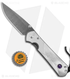 Chris Reeve Large Sebenza 31 Unique Graphic Amethyst 19SSB (3.6" Ladder) -Knives Store Chris Reeve Large Sebenza 31 Unique Graphic Amethyst Ladder Damascus BHQ 144650 jr bottlecap