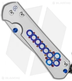 Chris Reeve Large Sebenza 31 Knife Unique Graphic Purple Cross (3.6" Satin) -Knives Store Chris Reeve Large Sebenza 31 Unique Graphic Purple Cross BHQ 113451 jr spine