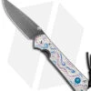 Chris Reeve Large Sebenza 31 Unique Graphic Triple Mosaic Opal (3.6" Raindrop) -Knives Store Chris Reeve Large Sebenza 31 Unique Graphic Triple Mosaic Opal D Raindrop Damascus BHQ 113457 jr