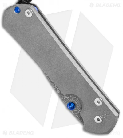 Chris Reeve Left-Hand Large Sebenza 31 Knife Ti (3.6" Boomerang Damascus) 4 Chris Reeve Left-Hand Large Sebenza 31 Knife Ti (3.6" Boomerang Damascus) - Image 2