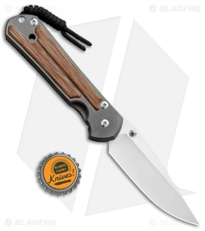 Chris Reeve Left-Hand Large Sebenza 21 Drop Point Micarta (3.625" SW) 7 Chris Reeve Left-Hand Large Sebenza 21 Drop Point Micarta (3.625" SW) - Image 5