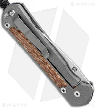 Chris Reeve Left-Hand Large Sebenza 21 Drop Point Micarta (3.625" SW) 6 Chris Reeve Left-Hand Large Sebenza 21 Drop Point Micarta (3.625" SW) - Image 4