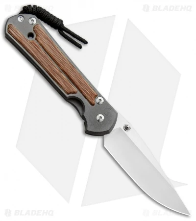 Chris Reeve Left-Hand Large Sebenza 21 Drop Point Micarta (3.625" SW) 3 Chris Reeve Left-Hand Large Sebenza 21 Drop Point Micarta (3.625" SW)