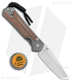 Chris Reeve Left-Hand Small Sebenza 21 Tanto Natural Micarta Inlays (2.9" SW) -Knives Store Chris Reeve Left Hand Small Sebenza 21 Tanto Natural Micarta Inlays Satin BHQ 94348 jr bottlecap