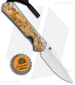 Chris Reeve Left-Hand Small Sebenza 31 Knife Box Elder Burl (2.94" Satin) 11 Chris Reeve Left-Hand Small Sebenza 31 Knife Box Elder Burl (2.94" Satin) -Knives Store Chris Reeve Left Hand Small Sebenza 31 Box Elder Burl Satin BHQ 99000 jr bottlecap