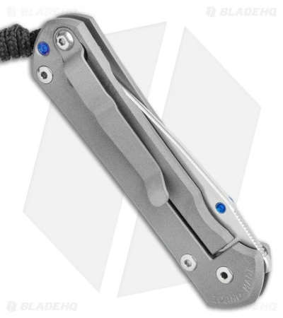 Chris Reeve Left-Hand Small Sebenza 31 Knife Titanium (2.94" Stonewash) 5 Chris Reeve Left-Hand Small Sebenza 31 Knife Titanium (2.94" Stonewash) - Image 3