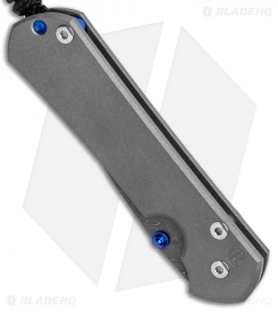 Chris Reeve Left-Hand Small Sebenza 31 Knife Titanium (2.94" Boomerang Damascus) 5 Chris Reeve Left-Hand Small Sebenza 31 Knife Titanium (2.94" Boomerang Damascus) - Image 3