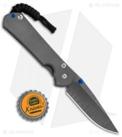 Chris Reeve Left-Hand Small Sebenza 31 Knife Titanium (2.94" Ladder Damascus) -Knives Store Chris Reeve Left Hand Small Sebenza 31 Ti Ladder Damascus BHQ 99027 jr bottlecap