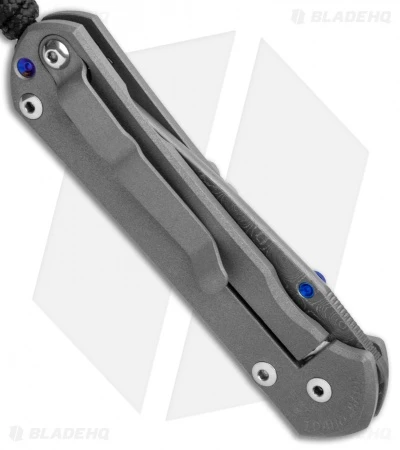 Chris Reeve Left-Hand Small Sebenza 31 Knife Titanium (2.94" Raindrop Damascus) 6 Chris Reeve Left-Hand Small Sebenza 31 Knife Titanium (2.94" Raindrop Damascus) - Image 4