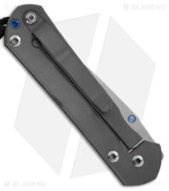 Chris Reeve Left-Hand Small Sebenza 21 Knife (2.94" Stonewash Plain) -Knives Store Chris Reeve Left Hand Small Sebenza SW BHQ 7936 jr side