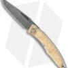 Chris Reeve Mnandi Knife Box Elder Burl Inlay Folder (2.75" Damascus) -Knives Store Chris Reeve Mnandi Box Elder Burl Inlay Damascus BHQ 19209 jr