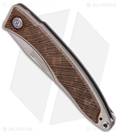 Chris Reeve Mnandi Gentleman's Knife Striped Platan (2.75" Satin) 5 Chris Reeve Mnandi Gentleman's Knife Striped Platan (2.75" Satin) - Image 3