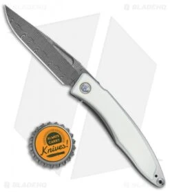 Chris Reeve Mnandi Knife Mammoth Inlay (2.75" Basketweave Damascus) -Knives Store Chris Reeve Mnandi Mammoth Inlay Basketweave Damascus BHQ 79724 jr bottlecap