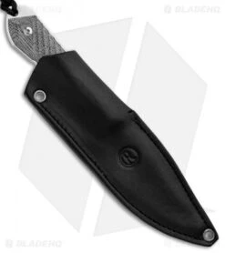 Chris Reeve Nyala Fixed Blade Knife Black Micarta (3.75" Stonewash) 8 Chris Reeve Nyala Fixed Blade Knife Black Micarta (3.75" Stonewash) -Knives Store Chris Reeve Nyala Black Micarta SW BHQ 88590 er sheath