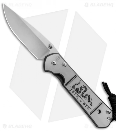 Chris Reeve Large Sebenza 21 Knife CGG Join Or Die (3.625" Stonewash) 3 Chris Reeve Large Sebenza 21 Knife CGG Join Or Die (3.625" Stonewash)