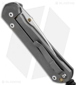 Chris Reeve Large Sebenza 21 Knife Plated CGG (3.625" Stonewash) 8 Chris Reeve Large Sebenza 21 Knife Plated CGG (3.625" Stonewash) -Knives Store Chris Reeve Sebenza 21 Large Plated CGG BHQ 80799 jr side