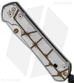 Chris Reeve Large Sebenza 21 Knife Plated CGG (3.625" Stonewash) 7 Chris Reeve Large Sebenza 21 Knife Plated CGG (3.625" Stonewash) -Knives Store Chris Reeve Sebenza 21 Large Plated CGG BHQ 80799 jr spine