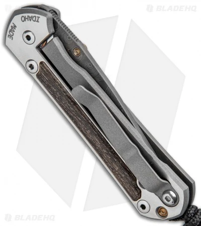 Chris Reeve Small Sebenza 21 Knife W/ Bog Oak Inlays (2.94" Damascus) 5 Chris Reeve Small Sebenza 21 Knife W/ Bog Oak Inlays (2.94" Damascus) - Image 3