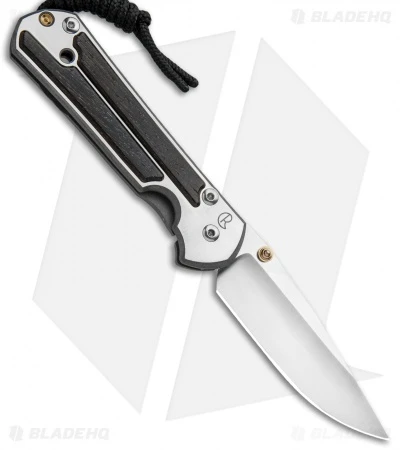 Chris Reeve Left-Hand Small Sebenza 21 Knife W/ Bog Oak Inlays (2.94" Satin) 3 Chris Reeve Left-Hand Small Sebenza 21 Knife W/ Bog Oak Inlays (2.94" Satin)