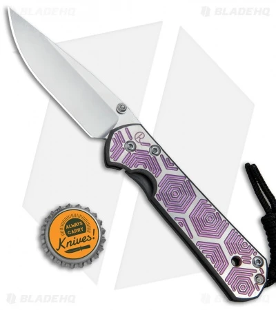 Chris Reeve Small Sebenza 21 Knife CGG Hex Rose (2.94" Stonewash) 6 Chris Reeve Small Sebenza 21 Knife CGG Hex Rose (2.94" Stonewash) - Image 4