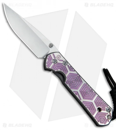 Chris Reeve Small Sebenza 21 Knife CGG Hex Rose (2.94" Stonewash) 3 Chris Reeve Small Sebenza 21 Knife CGG Hex Rose (2.94" Stonewash)