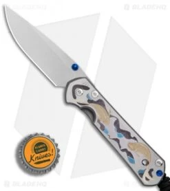 Chris Reeve Small Sebenza 21 Folding Knife CGG Koi Pond (2.94" Stonewash) -Knives Store Chris Reeve Small Sebenza 21 CGG Koi Pond SW BHQ 80797 er bottlecap