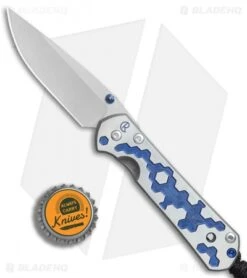 Chris Reeve Small Sebenza 21 Knife CGG Small Circuits (2.94" Stonewash) -Knives Store Chris Reeve Small Sebenza 21 CGG small circuits satin BHQ 80793 er bottlecap