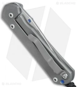 Chris Reeve Small Sebenza 21 Knife CGG Small Circuits (2.94" Stonewash) -Knives Store Chris Reeve Small Sebenza 21 CGG small circuits satin BHQ 80793 er side