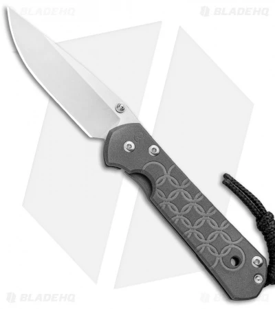 Chris Reeve Small Sebenza 21 Knife Chain Mail CGG (2.94" Stonewash) 3 Chris Reeve Small Sebenza 21 Knife Chain Mail CGG (2.94" Stonewash)