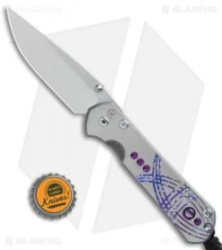 Chris Reeve Small Sebenza 21 Graphic Amethyst Unique (2.9" Satin) 9/21/17 -Knives Store Chris Reeve Small Sebenza 21 Graphic Amethyst Unique Satin BHQ 76604 er bottlecap