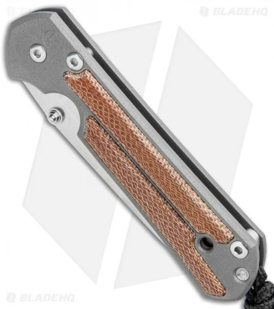 Chris Reeve Small Sebenza 21 Insingo Knife W/ Natural Micarta Inlays (2.94" SW) 4 Chris Reeve Small Sebenza 21 Insingo Knife W/ Natural Micarta Inlays (2.94" SW) - Image 2