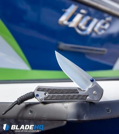 Chris Reeve Small Sebenza 21 Knife W/ CF Inlays (2.94" Polished) Exclusive 7 Chris Reeve Small Sebenza 21 Knife W/ CF Inlays (2.94" Polished) Exclusive - Image 5